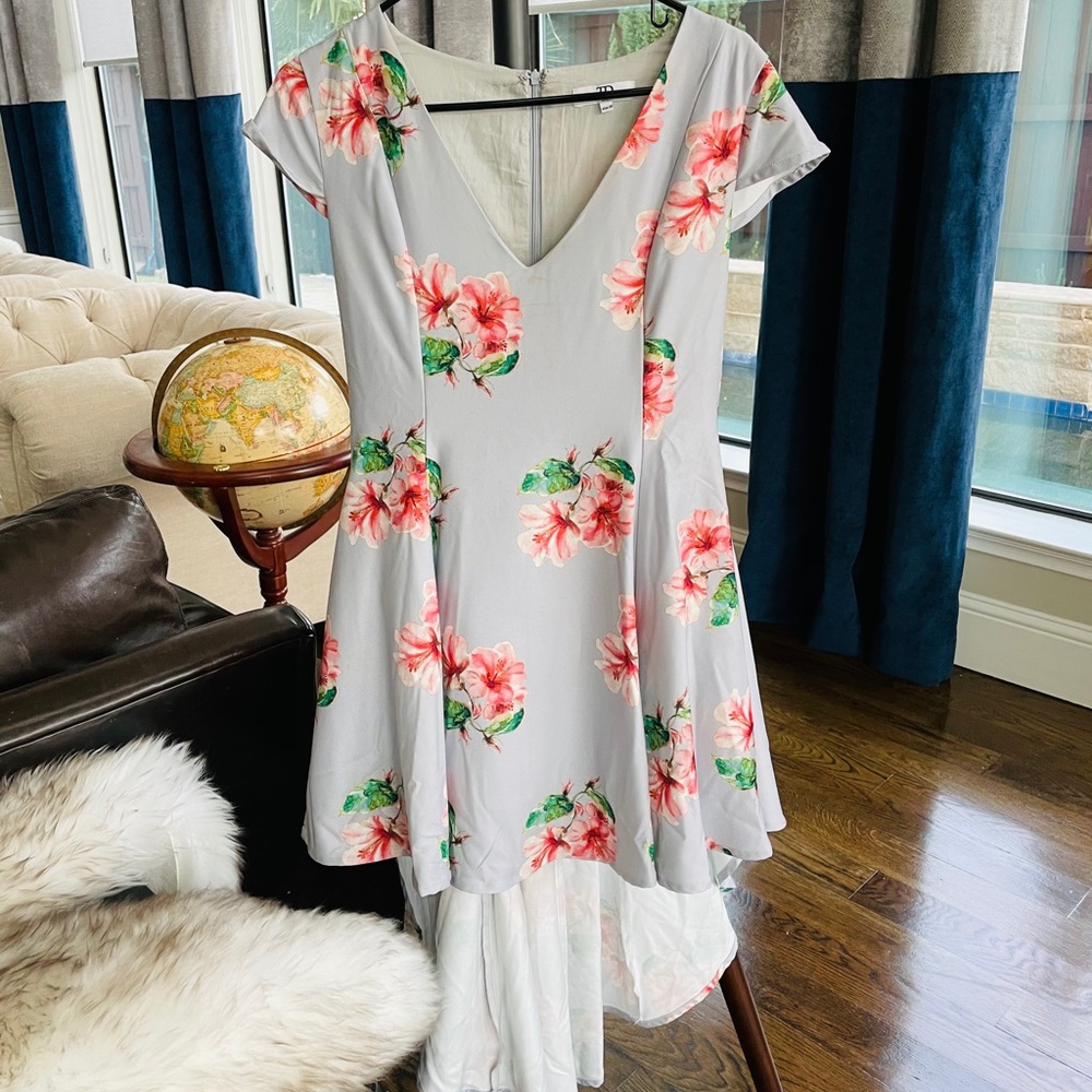 Hi lo train ASOS dress